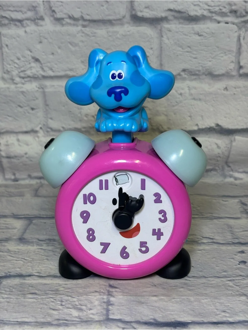 Blues Clues & You Tickety Tock Alarm Clock LeapFrog Play & Learn TESTED WORKS
